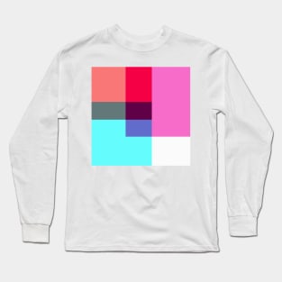 Cubist Modern Art Long Sleeve T-Shirt